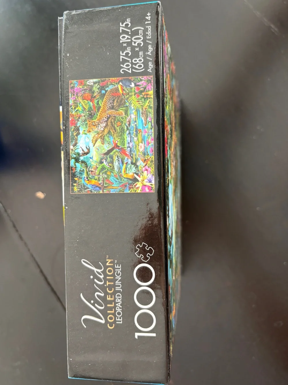 Buffalo Multicolor Leopard Jungle Puzzle